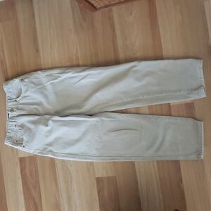 Massimo Dutti beige denim jeans